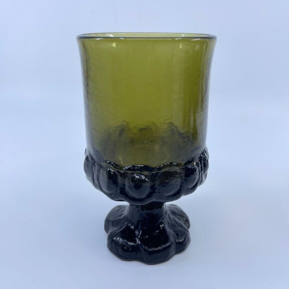 vintage tiffin franciscan madeira goblets avocado green 7oz - Picture 2 of 4